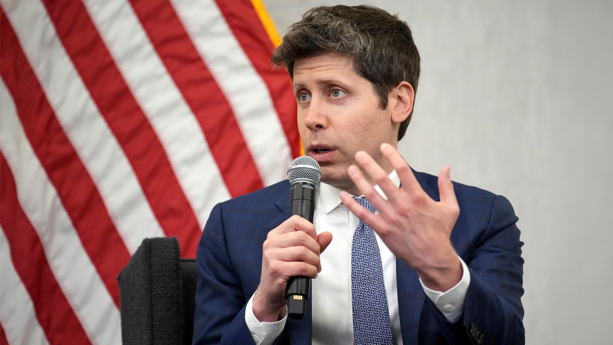 Sam Altman, CEO of OpenAI, delivers remarks at the Integrated Review of the Capital Framework for Large Banks Conference at the Federal Reserve