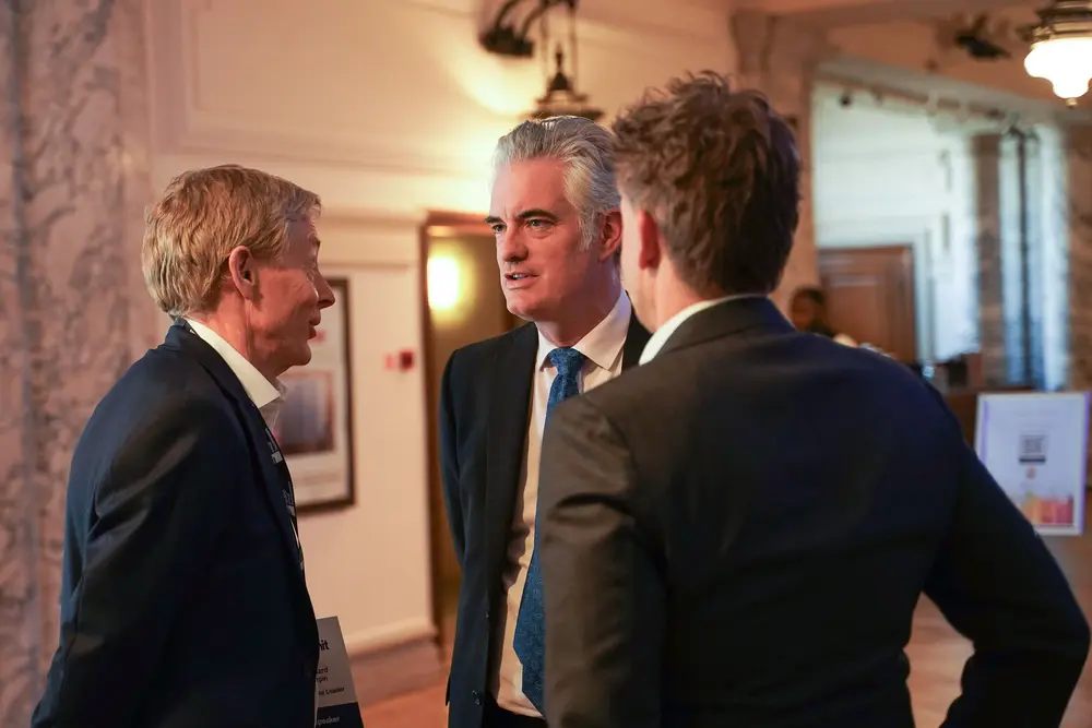 Richard Harpin Discussing