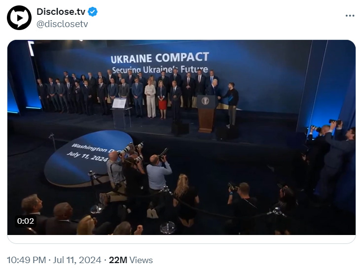 Disclose.tv tweet Biden Putin 11.07.2024