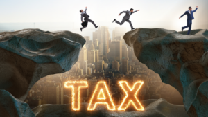 Tax gap illustration