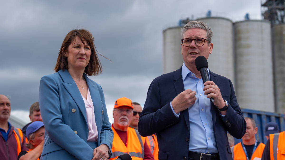 Keir Starmer And Rachel Reeves Campaign For Labour In The South East