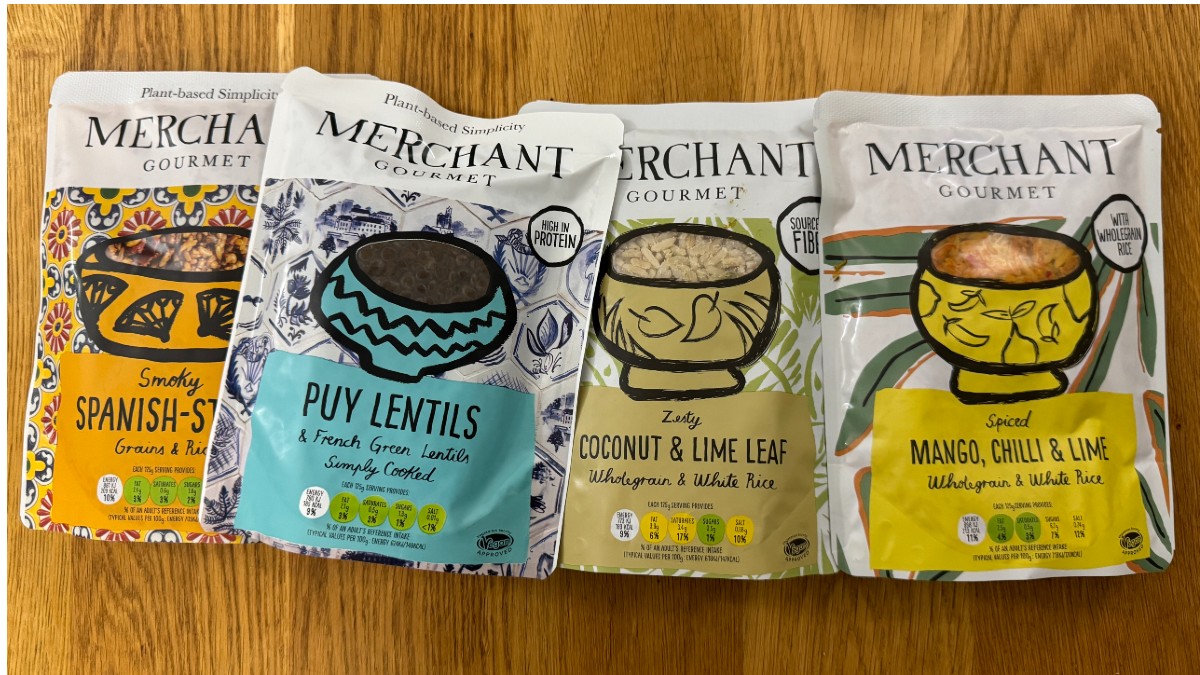 Merchant Gourmet pouches