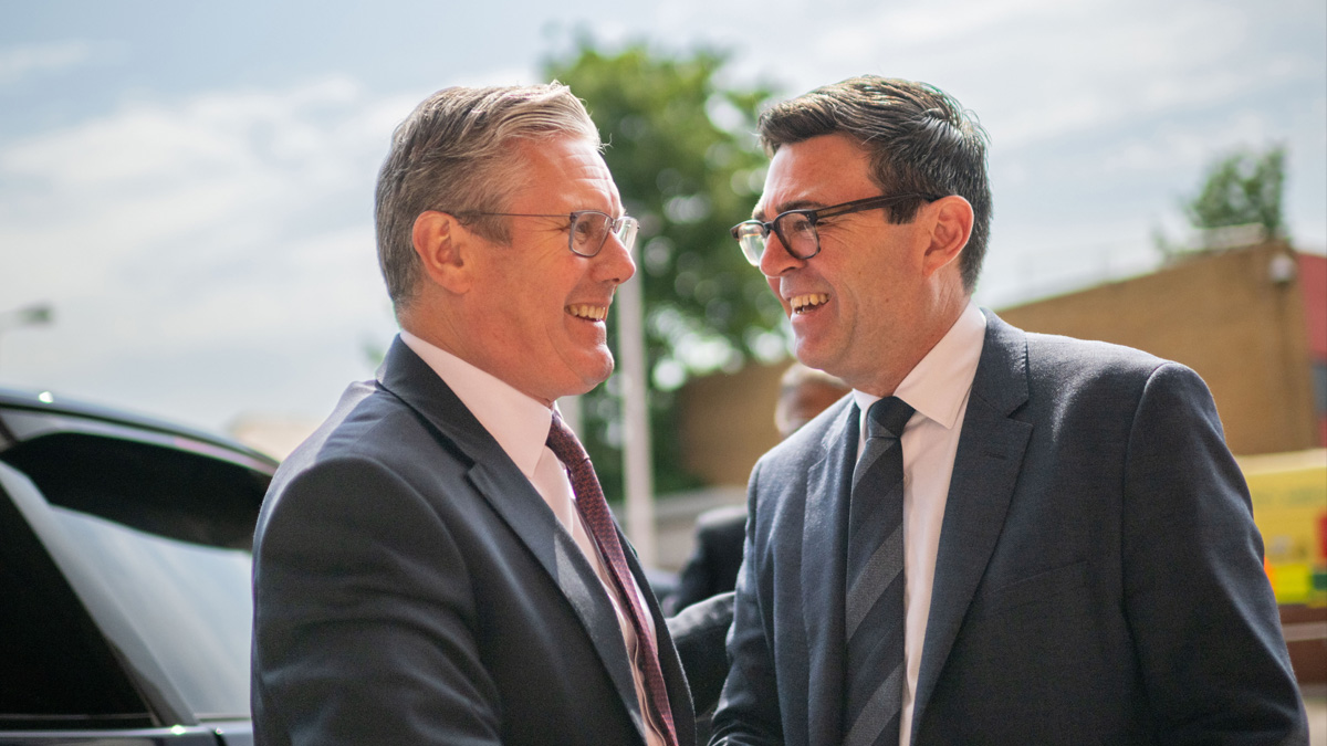 Andy Burnham and Sir Keir Starmer