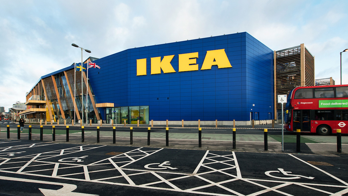 Facade of Ikea Greenwich