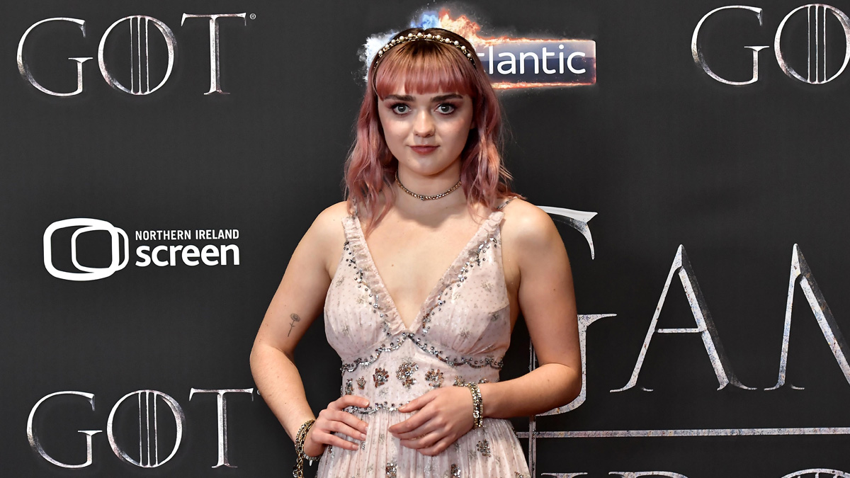 Maisie Williams at a Game of Thrones Season 8 screening (Image: Charles McQuillan/Getty Images)